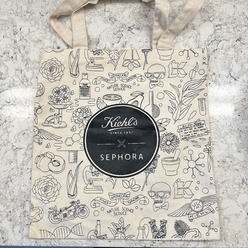 Kiehl's x Sephora Re-usable Tote bag